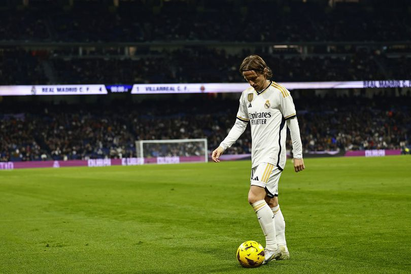 Pemain Real Madrid, Luka Modric (c) AP Photo/Pablo Garcia